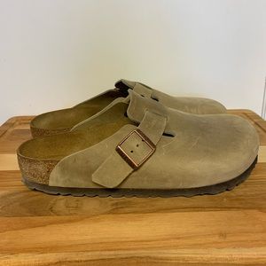 Birkenstock Boston Soft Footbed Clog - Tobacco - Size 41